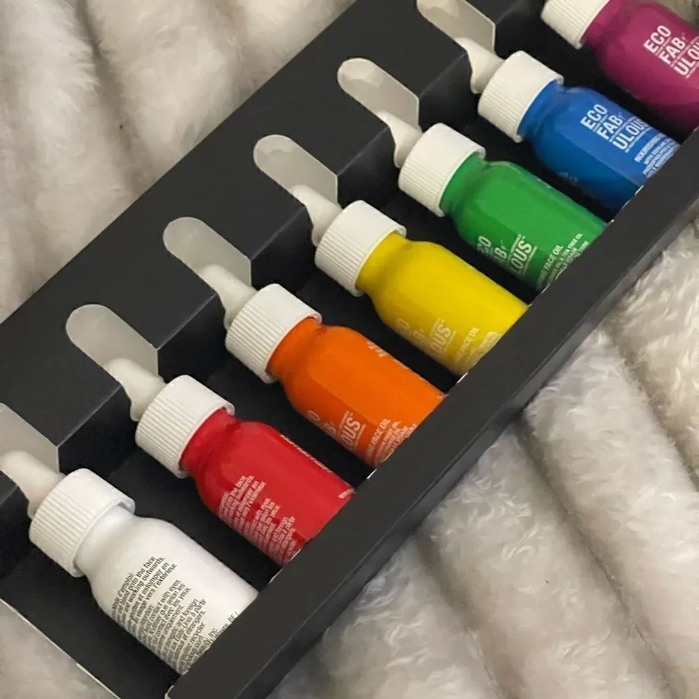 Eco fabalous nip nib 7x .10ml bottles the problem solver face oil skincare